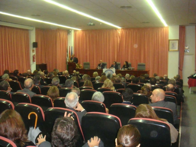 Ingreso de José Martín Leal en la Academia